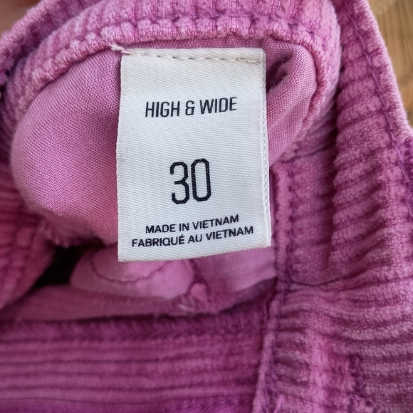 BDG Urban Outfitters Pink 100% Cotton Corduroy Pants_30 - Picture 2 of 5